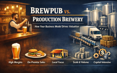 Brewpub vs. Production Brewery: How Your Business Model Drives Valuation